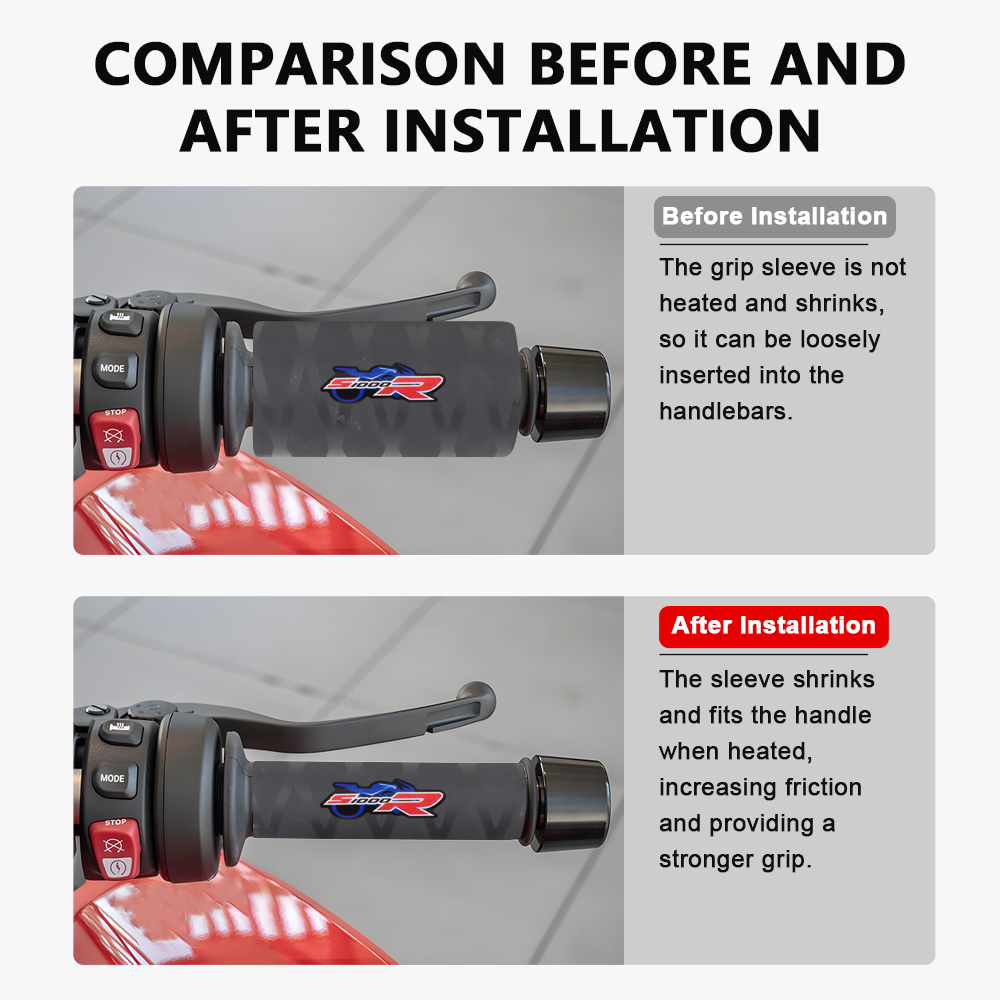 Motorcycle Heat-Shrink Handle  - đánh giá và giá Handlebar Grip Heated