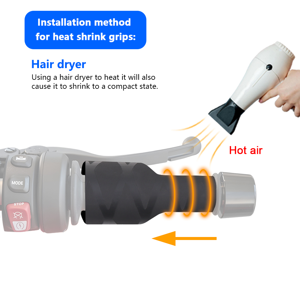 Motorcycle Heat-Shrink Handle  - đánh giá và giá Handlebar Grip Heated