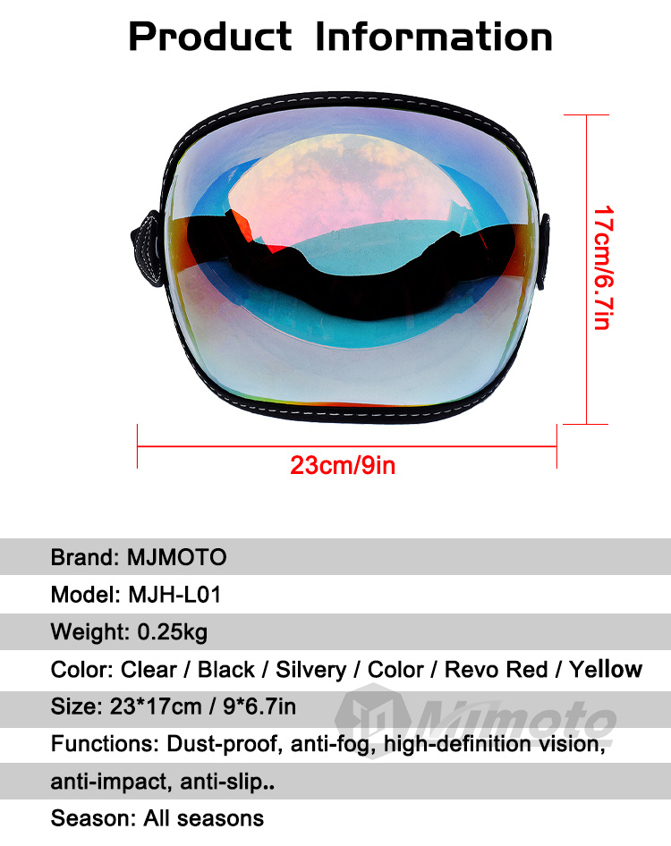 Retro Motorcycle Goggles Full  - đánh giá và giá Motorcycle Gear For Woman