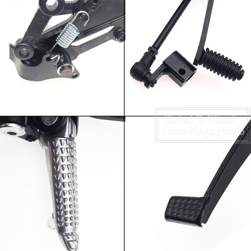 Motorcycle Foot Pedal Footpegs - đánh giá và giá Motorcycle Gear Lever Extender