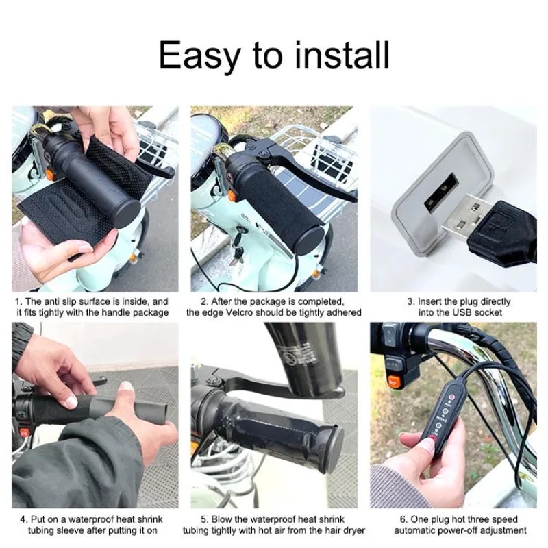 Motorcycle Heated Grips Cover  - đánh giá và giá Handlebar Grip Heated